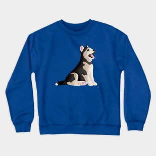 Siberian Husky Dog Crewneck Sweatshirt